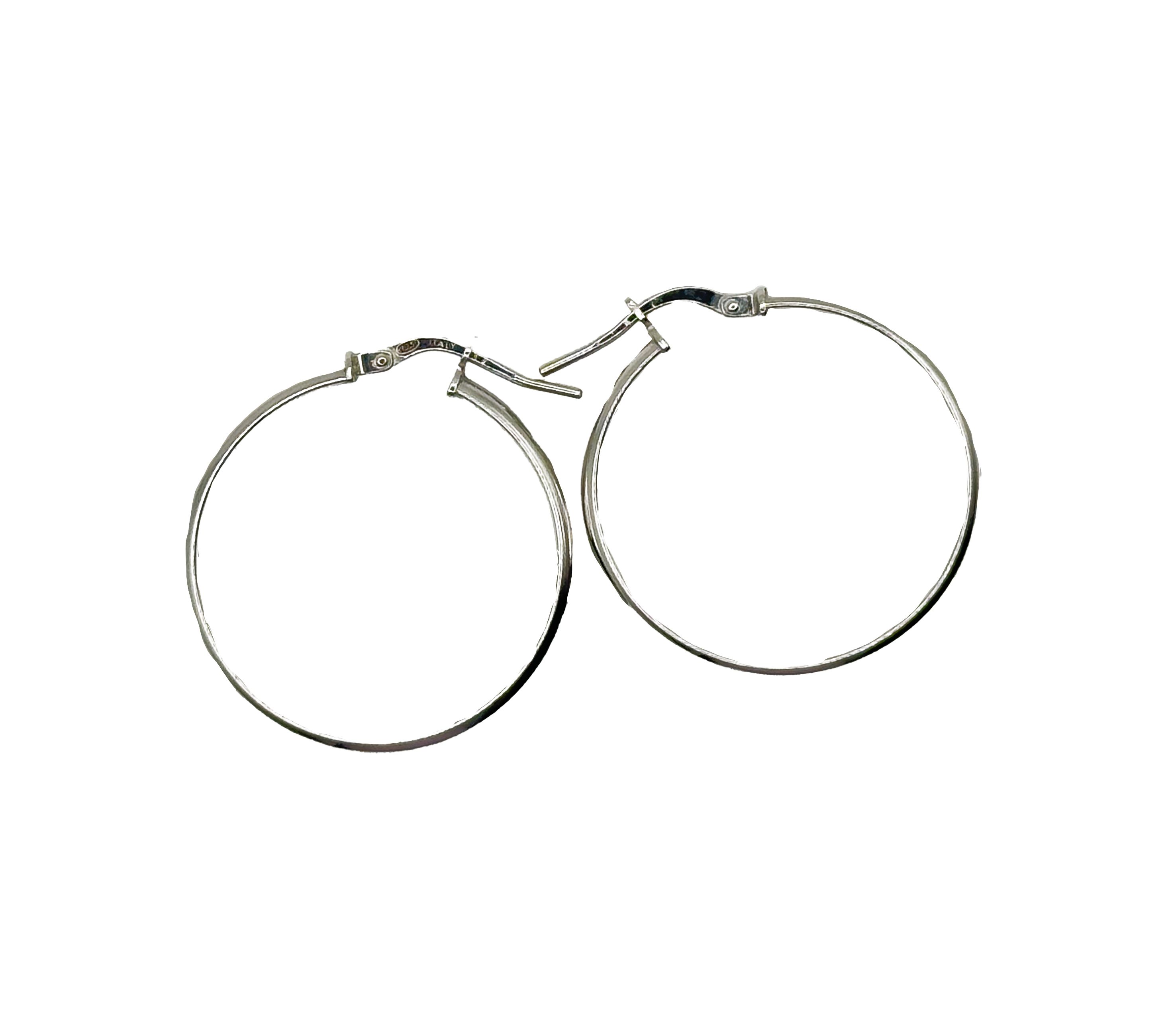 Hoop Earrings .925 Silver