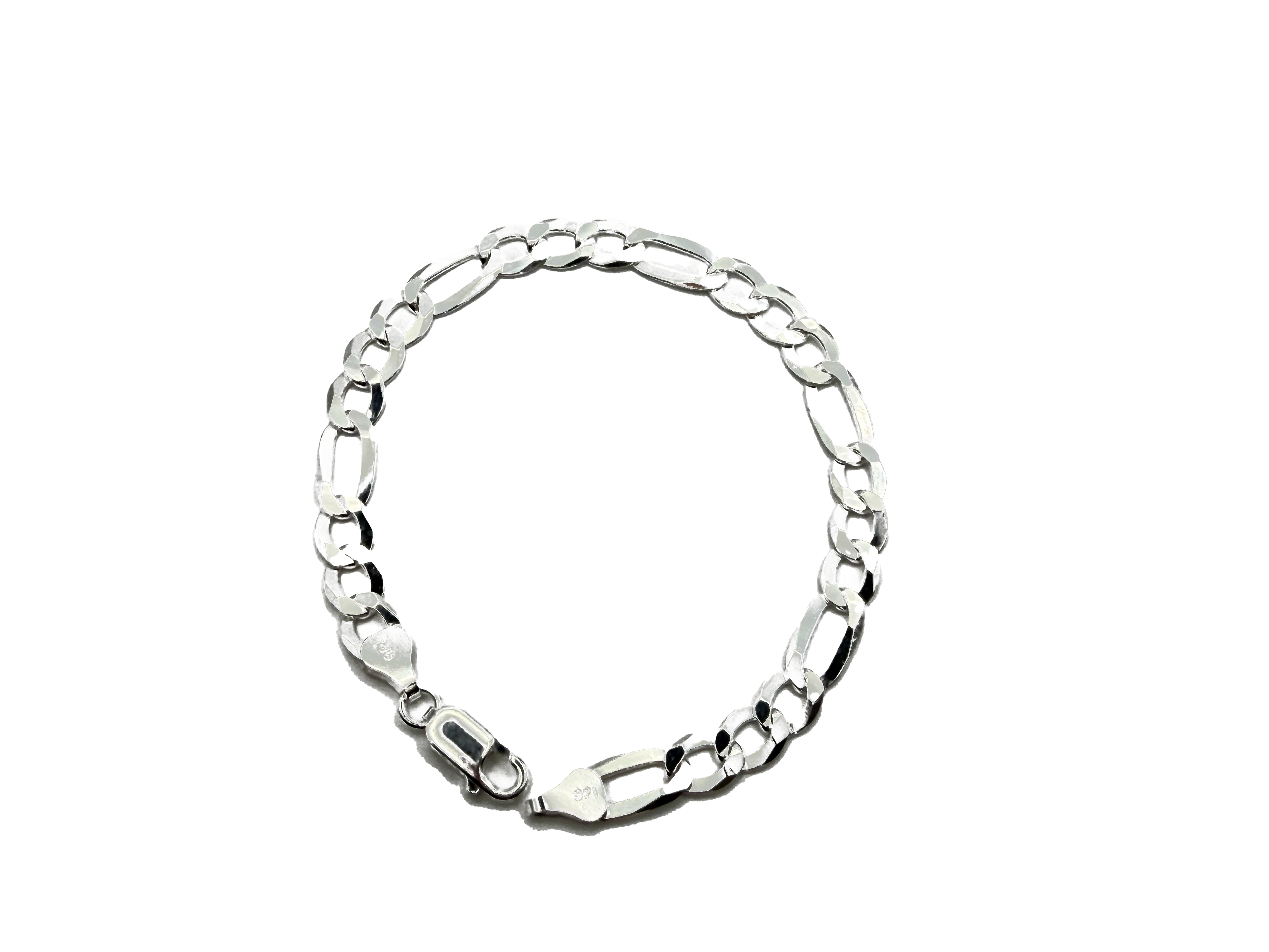 Figaro Style Bracelet .925