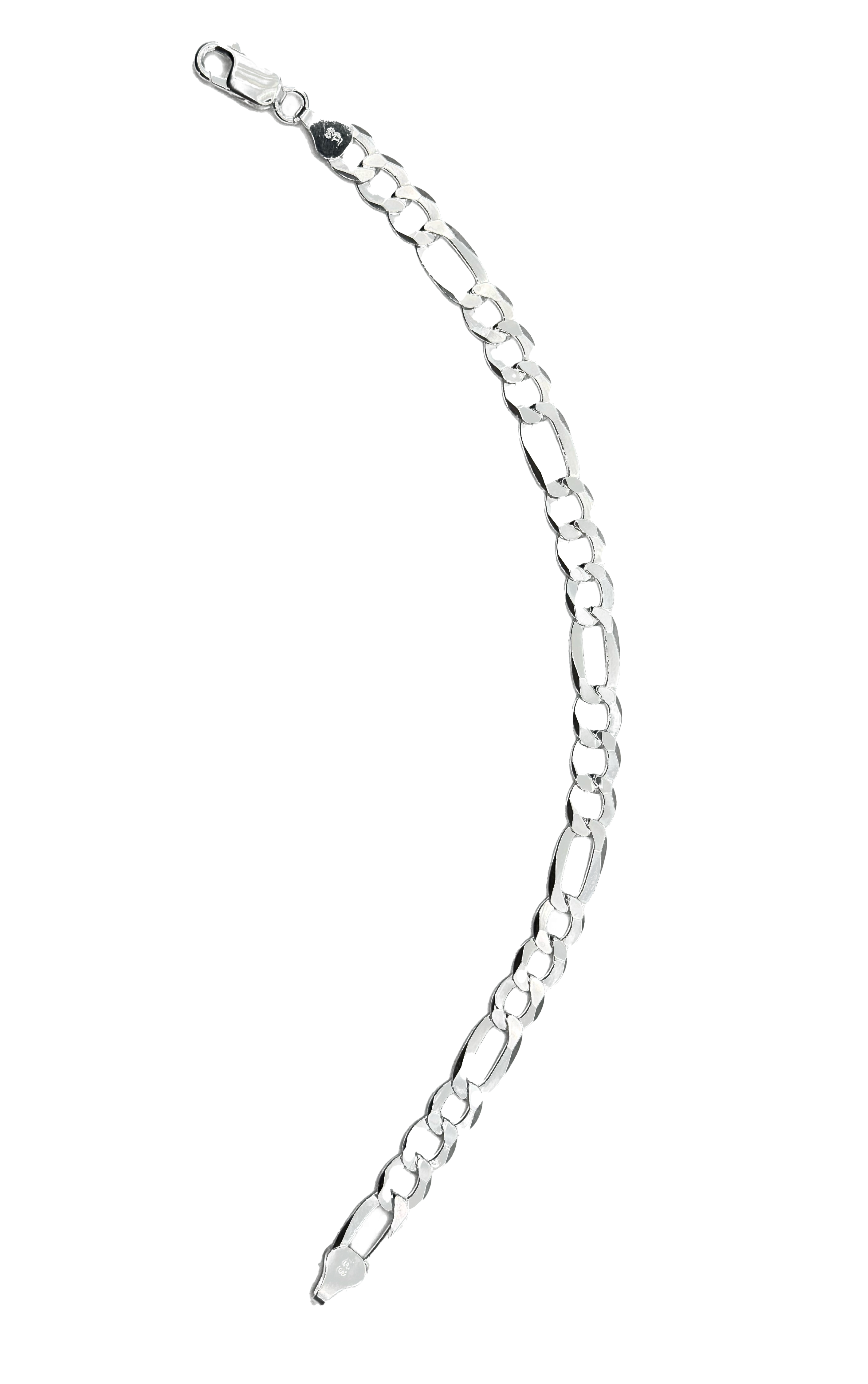 Figaro Style Bracelet .925
