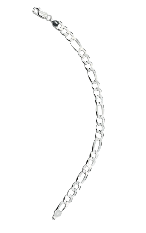 Figaro Style Bracelet .925