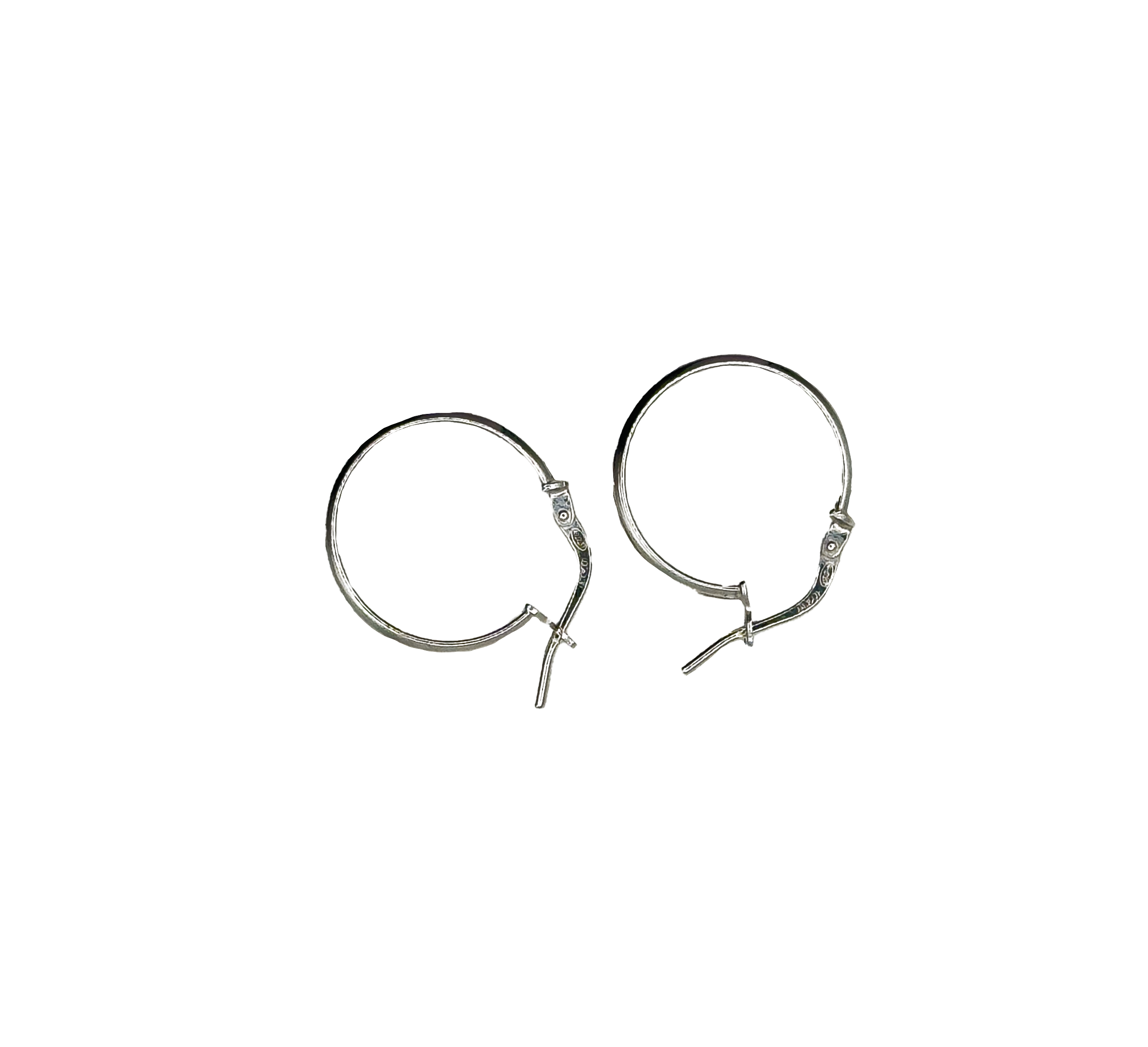 Hoop Earrings .925 Silver